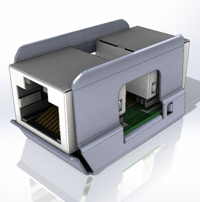 Electronics with Metal Case